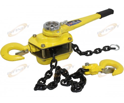 3 TON 5 FT RATCHETING LEVER BLOCK CHAIN HOIST COME ALONG PULLER PULLEY
